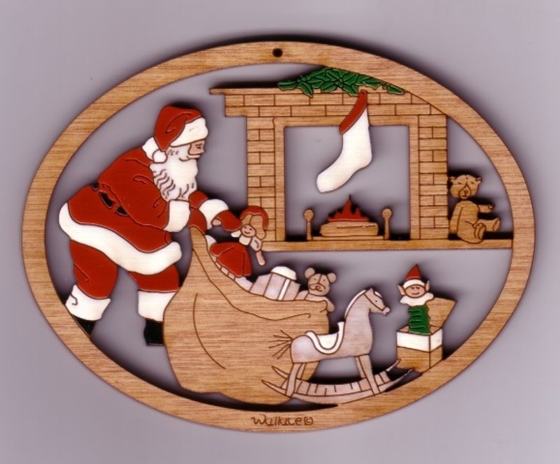 Santa with Toys #017